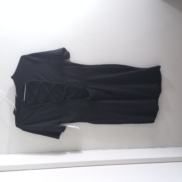 Black summer dress - Picture 2 of 4